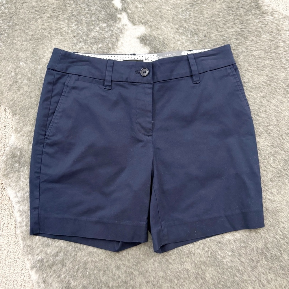NWT Talbots Perfect Short 6” 2P - Picture 2 of 11